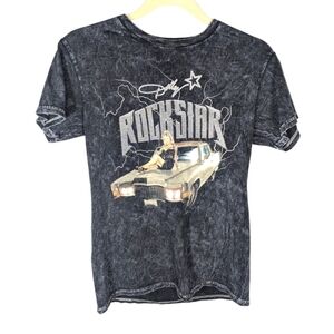 Y2K Dolly Parton Rockstar Tshirt lightning car graphic woman's size small